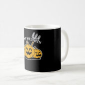 Happy Halloween Pumpkin Kaffeetasse (VorderseiteRechts)
