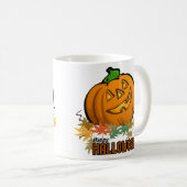 Happy Halloween Pumpkin Kaffeetasse (VorderseiteRechts)