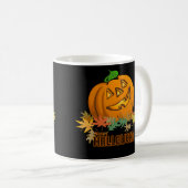 Happy Halloween Pumpkin Kaffeetasse (VorderseiteRechts)