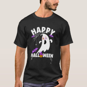 Happy Halloween Pumpkin Karneval Halloween Fan Gho T-Shirt