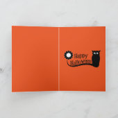 Happy Halloween Pumpkin Karte (Innenseite)