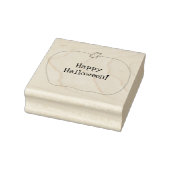 Happy Halloween Pumpkin Kontur Gummi Briefmarke Gummistempel (Stempel)