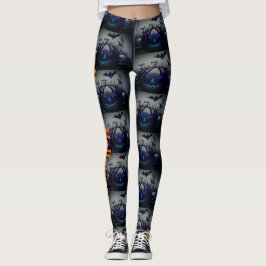Happy Halloween Pumpkin Kürbislaterne Party Leggings