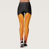 Happy Halloween Pumpkin Leggings (Rückseite)
