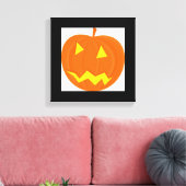 "HAPPY HALLOWEEN" PUMPKIN LEINWANDDRUCK (Insitu (Wohnzimmer))