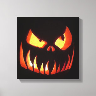 Happy Halloween Pumpkin Leinwanddruck