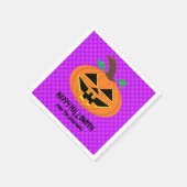 Happy Halloween Pumpkin Napkins Serviette (Ecke)