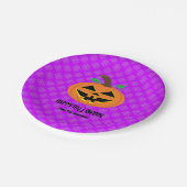 Happy Halloween Pumpkin Paper Teller (Schrägansicht)
