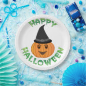 "HAPPY HALLOWEEN" PUMPKIN PAPPTELLER (Party)
