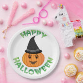 "HAPPY HALLOWEEN" PUMPKIN PAPPTELLER (Party)