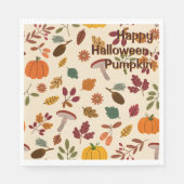 Happy Halloween, Pumpkin - Party Serviette (Vorderseite)