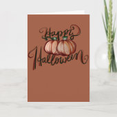 Happy Halloween Pumpkin Patch Karte (Vorderseite)