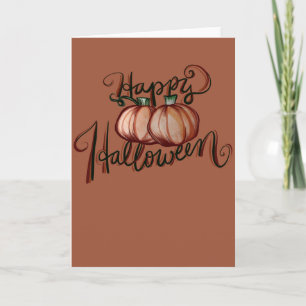 Happy Halloween Pumpkin Patch Karte