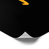 Happy Halloween Pumpkin Poster (Ecke)