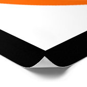 "HAPPY HALLOWEEN" PUMPKIN POSTER (Ecke)