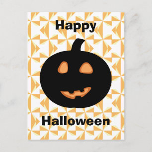 Happy Halloween Pumpkin Postkarte