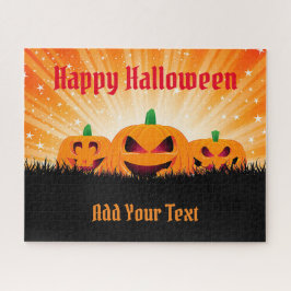 Happy Halloween Pumpkin Puzzle