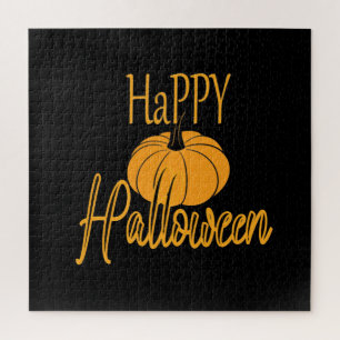 Happy Halloween Pumpkin Puzzle