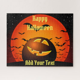 Happy Halloween Pumpkin Puzzle