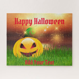 Happy Halloween Pumpkin Puzzle