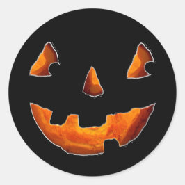 Happy Halloween Pumpkin Runder Aufkleber