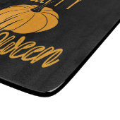 Happy Halloween Pumpkin Schneidebrett (Ecke)