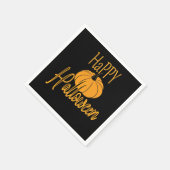 Happy Halloween Pumpkin Serviette (Ecke)