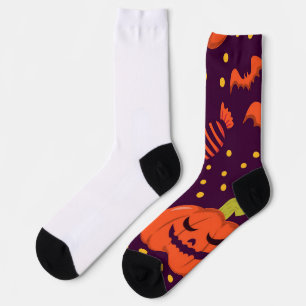 Happy Halloween Pumpkin Socken