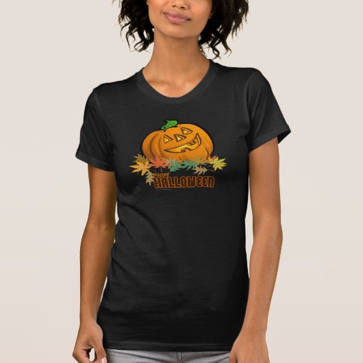 Happy Halloween Pumpkin T-Shirt (Vorderseite)