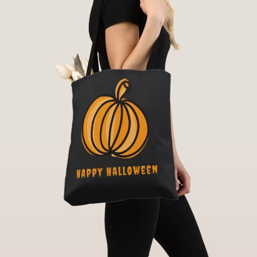 Happy Halloween Pumpkin Tasche (Von Nahem)