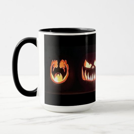 Happy Halloween Pumpkin Tasse (Links)
