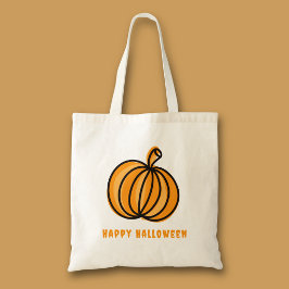 Happy Halloween Pumpkin Tragetasche