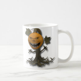 Happy Halloween Pumpkin Tree Kaffeetasse