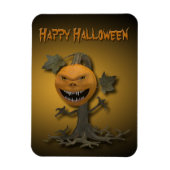 Happy Halloween Pumpkin Tree Magnet (Vertikal)