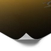 Happy Halloween Pumpkin Tree Poster (Ecke)