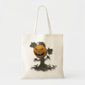 Happy Halloween Pumpkin Tree Tragetasche (Vorne)