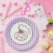 Happy Halloween | Pumpkin und Polka Dots Pappteller (Party)