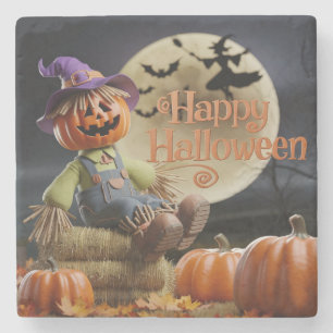 Happy Halloween Pumpkin Untersetzer