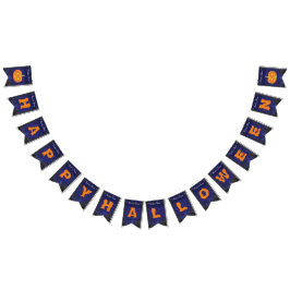 Happy Halloween Pumpkin Wimpelkette