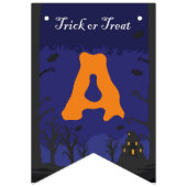 Happy Halloween Pumpkin Wimpelkette (Dritte Fahne)