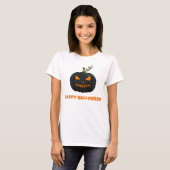 Happy Halloween Pumpkin Women T - Shirt (Vorne ganz)