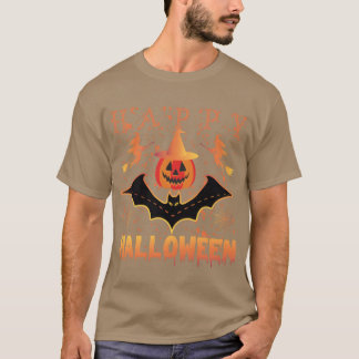 Happy Halloween Pumpkinrick Orreat Halloween Junge T-Shirt