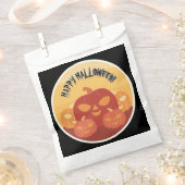Happy Halloween! Pumpkins Favor Bags Geschenktütchen (Ausgeschnitten)