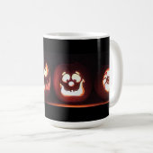 Happy Halloween Pumpkins Kaffeetasse (VorderseiteRechts)