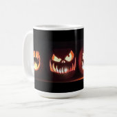 Happy Halloween Pumpkins Kaffeetasse (Vorderseite Links)