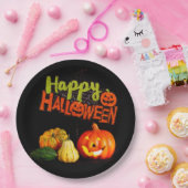 Happy Halloween Pumpkins Pappteller (Party)