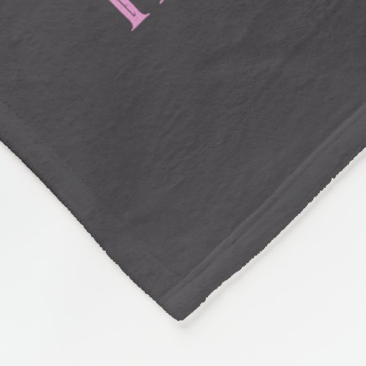 Happy Halloween Purple Pumpkin Family Name Fleecedecke (Ecke)