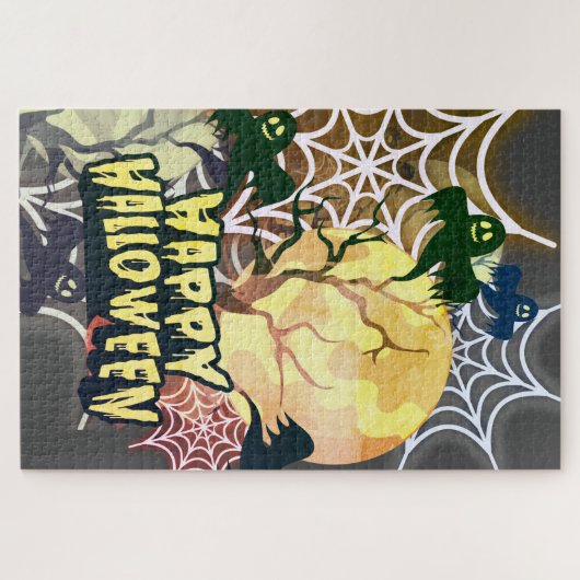 Happy Halloween Puzzle (Horizontal)