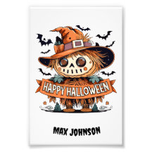 Happy Halloween - Quotes Orange Black