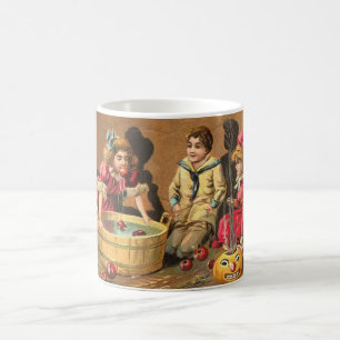 Happy Halloween Retro Poster Kaffeetasse